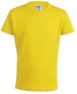 T-paita Kids Colour T-Shirt "keya" YC150, keltainen liikelahja logopainatuksella